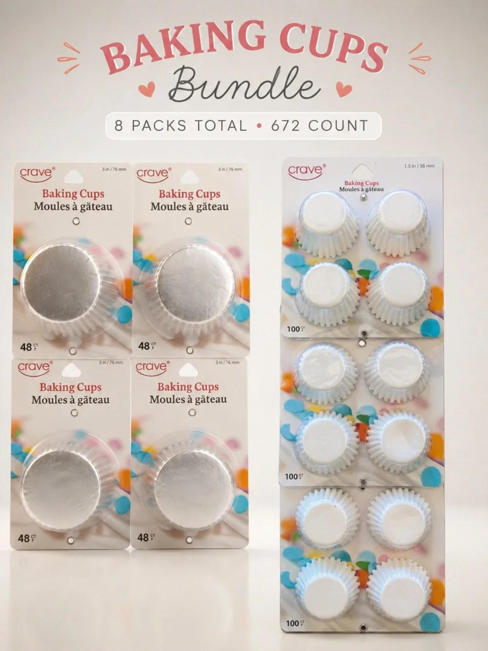 🧁 Baking Cup Bundle 🧁 - Picture 1 of 1